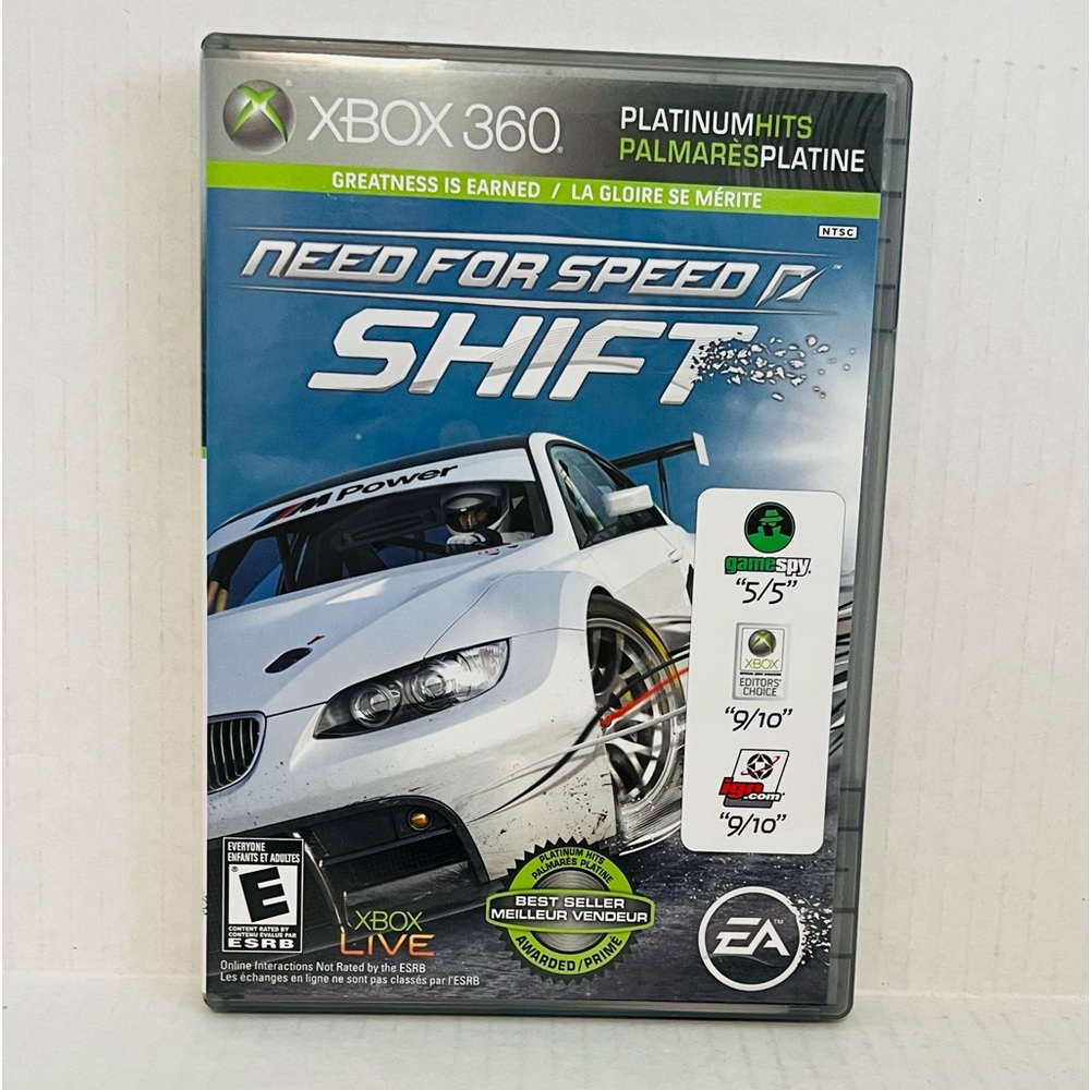 X Box 360 Need For Speed Shift Video Game